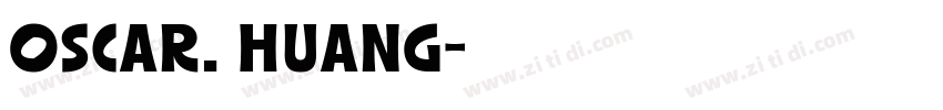 Oscar. Huang字体转换